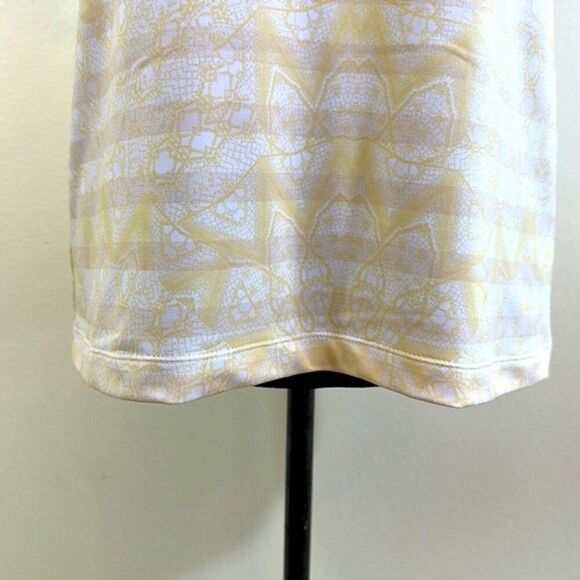 Chico's Zenergy Golf Polo Size 1 (8) Medium Striped - Picture 8 of 16